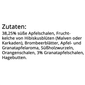 Produktbild für Tee Goldmännchen Apfel mit Granatapfel