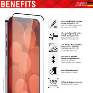 Produktbild für Displayschutzfolie Displex Real Glass FC, 10H