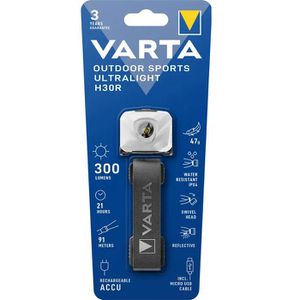 Produktbild für Stirnlampe Varta Ultralight H30R, wiederaufladbar