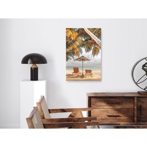Produktbild für Wandbild Artgeist Palmen &amp; Strand