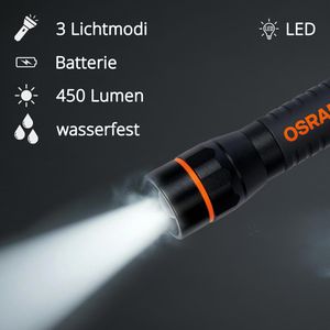 Produktbild für Taschenlampe OSRAM LEDinspect TORCH 450 LED, Batterie