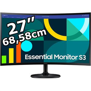 Monitor Samsung S36GD, S27D364GAU, Curved, 27 Zoll