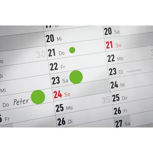 Produktbild für Markierungspunkte Zweckform 3855, grün