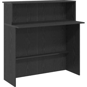 Produktbild für Empfangstheke vidaXL 859025, schwarz