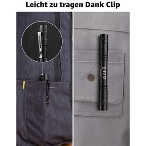 Produktbild für UV-Taschenlampe Lepro mit LED, 13,2 cm