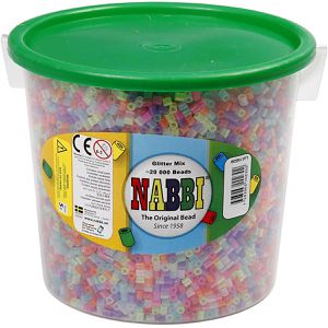 Bügelperlen Creativ-Company 752407 Glitter, Medium