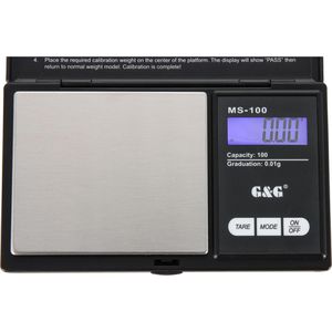 Produktbild für Taschenwaage G&amp;G MS-100, Teilung 0,01 g