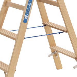 Produktbild für Stehleiter Zarges Cresta B, 40025, beidseitig begehbar