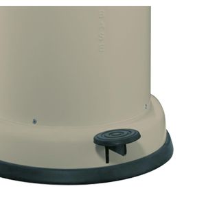 Produktbild für Mülleimer Wesco Big Baseboy, neusilber