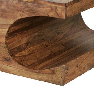 Produktbild für Couchtisch Wohnling Boha, WL1.521, aus Massivholz, sheesham