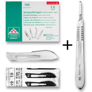 Skalpell May SK-1322, Edelstahl, Set