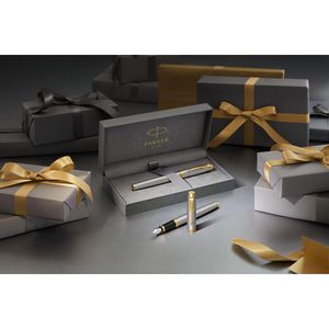 Produktbild für Füller Parker IM Brushed Metal G.C., Feder F
