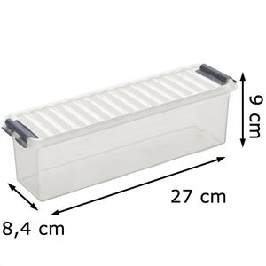 Produktbild für Aufbewahrungsbox Sunware Q-Line Box 81900609, 1,3L