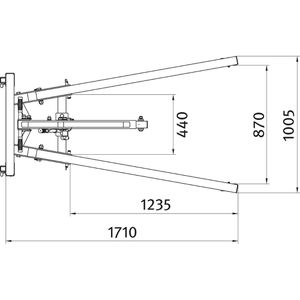 Produktbild für Werkstattkran Unicraft WK 2003, Motorkran