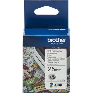 Produktbild für Brother-Etiketten Brother CZ-1004, 25mm