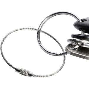Produktbild für Schlüsselring Sprintis Drahtseil, Durchmesser 47 mm