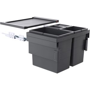 Produktbild für Einbaumülleimer Hailo AS Cargo Synchro 60, 3608631