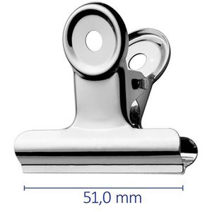 Produktbild für Briefklemmer Westcott E-1090300, mit Aufhängeöse