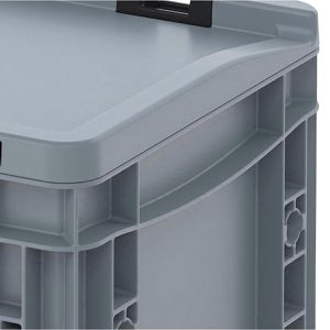Produktbild für Eurobox AUER ED 32/17 HG, grau, 7,57 Liter