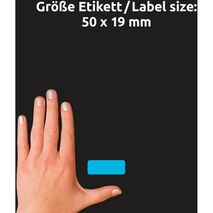 Produktbild für Vielzwecketiketten Zweckform 51047, 5 Farben