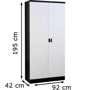 Produktbild für Aktenschrank G-Office FLC.19/N, aus Metall