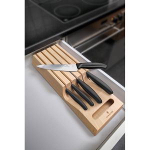 Produktbild für Messerset Victorinox Swiss Classic mit Schubladen-Messerhalter