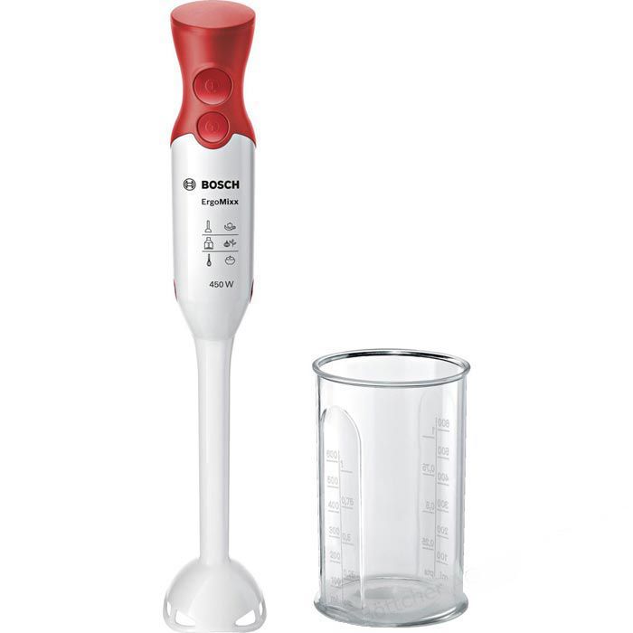 Buy Bosch Haushalt MS8CM61V1 Hand-held blender 1000 W Stainless steel,  Black