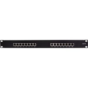 Produktbild für Patchpanel LogiLink NP0057, Cat 6
