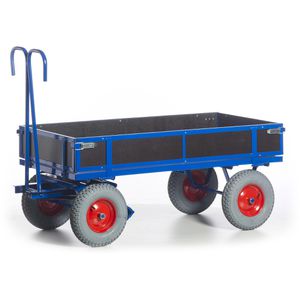 Handwagen Rollcart 15-15202, mit 4 Bordwänden