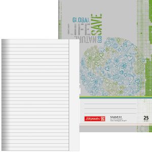 Produktbild für Schulheft Brunnen 104412501, ab 5. Klasse, A4