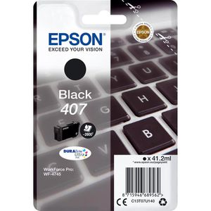 Produktbild für Tinte Epson 407, C13T07U140 schwarz