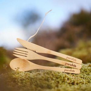 Produktbild für Tafelmesser pandoo POBCK005, Wellenschliff, 18 cm