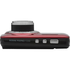 Produktbild für Kompaktkamera Kodak Pixpro FZ55 rot, mit 2,7 Zoll Display