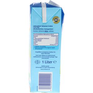 Produktbild für Milch MinusL fettarme H-Milch, Fettgehalt 1,5%