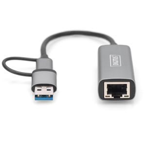 Produktbild für USB-Adapter Digitus Ethernet 2.5G, DN-3028