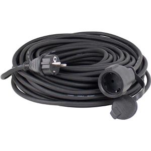 Verlängerungskabel as-Schwabe 60382, für außen IP44