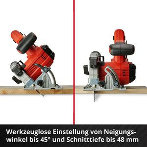 Produktbild für Handkreissäge Einhell TE-CS 18/150 Li-Solo, Akku