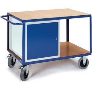 Produktbild für Werkstattwagen Rollcart 07-4318, Tragkraft 600 kg