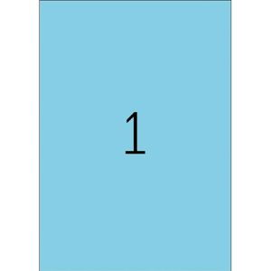 Produktbild für Universaletiketten Herma 4423, Special, blau