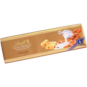 Produktbild für Tafelschokolade Lindt weiße Mandel