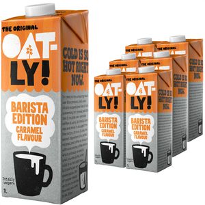 Haferdrink Oatly aus europäischem Hafer, Barista Caramel