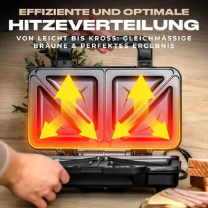 Produktbild für Sandwichmaker Proficook PC-ST 1092