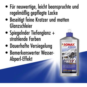 Produktbild für Lackversiegelung Sonax Xtreme Polish+Wax 2