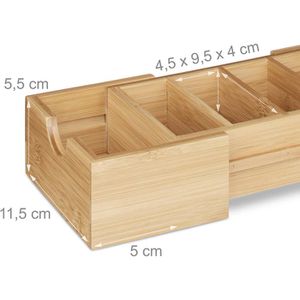 Produktbild für Karteikasten Relaxdays A8