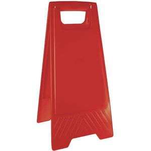 Produktbild für Warnaufsteller SafetyMarking Kunststoff, rot