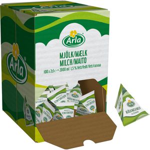 Milch Arla fettarme H-Milch Fettgehalt 1,5%