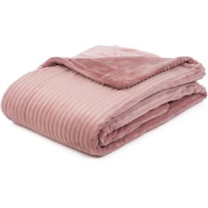 Kuscheldecke Gözze Cord Optik, 40067-39, altrosa