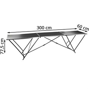 Produktbild für Tapeziertisch DEMA 17242