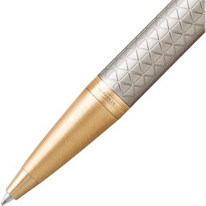 Produktbild für Kugelschreiber Parker IM Premium Warm Silver G.C.