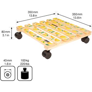Produktbild für Pflanzenroller Wagner-System Your Style GH 0648, für innen